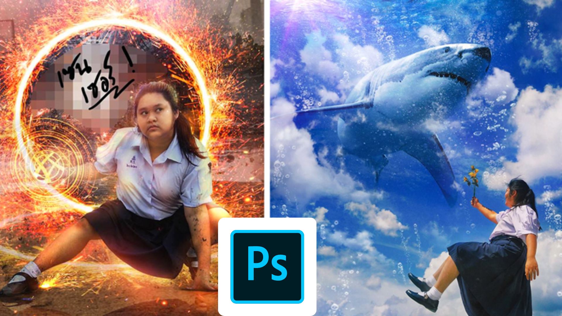 ตัดต่อฉากแฟนตาซี